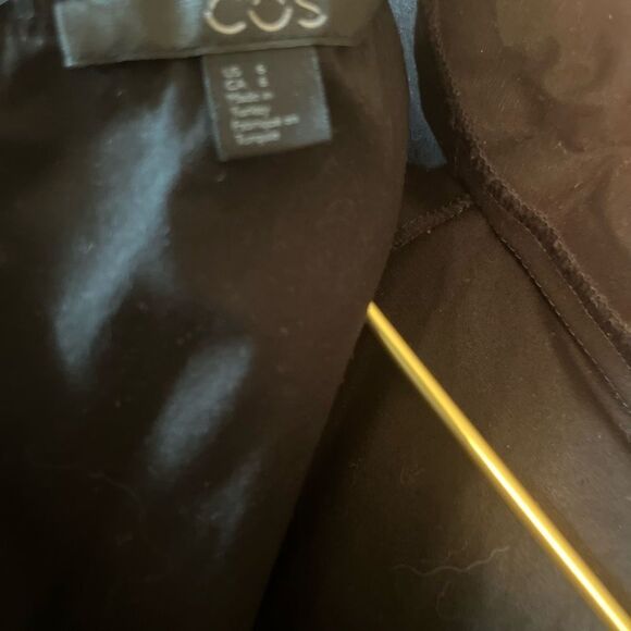 COS Black Sheath Halter Mini Dress - Picture 5 of 9